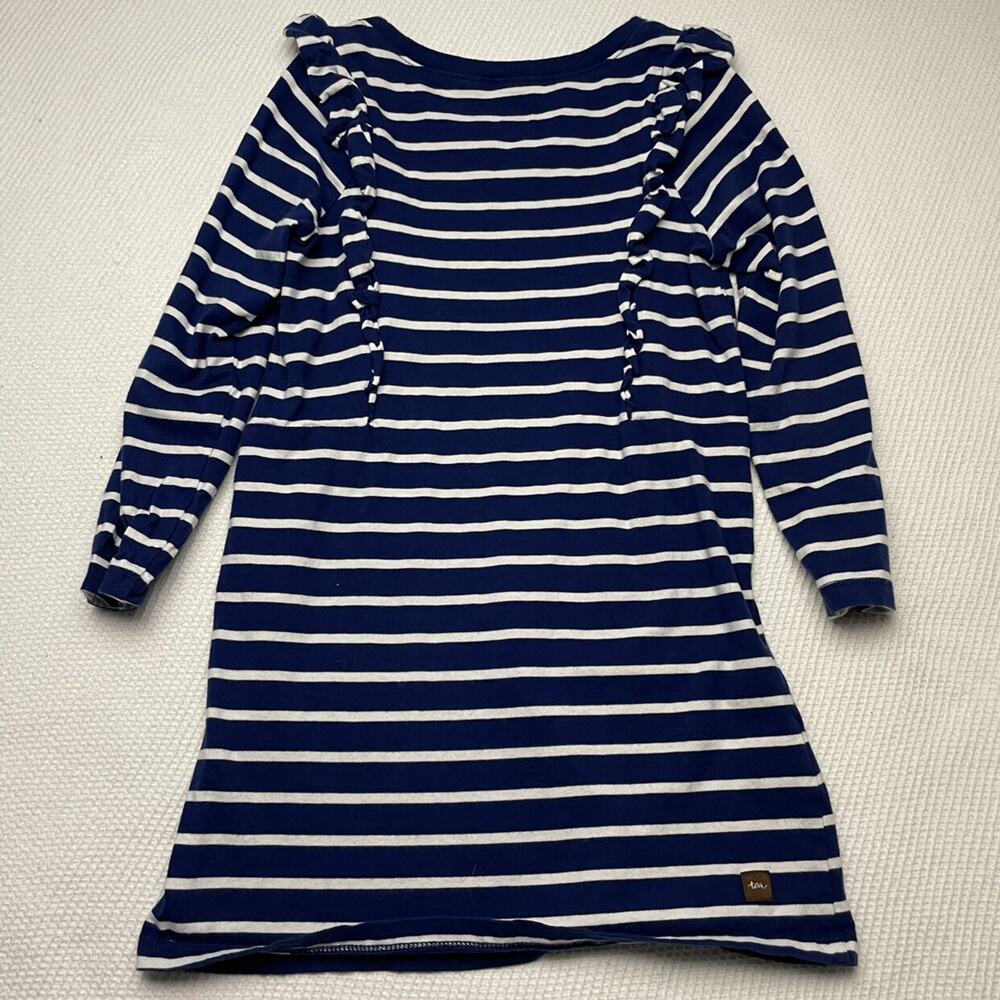 Tea Collection Striped Ruffle Dress - Picture 4 of 5